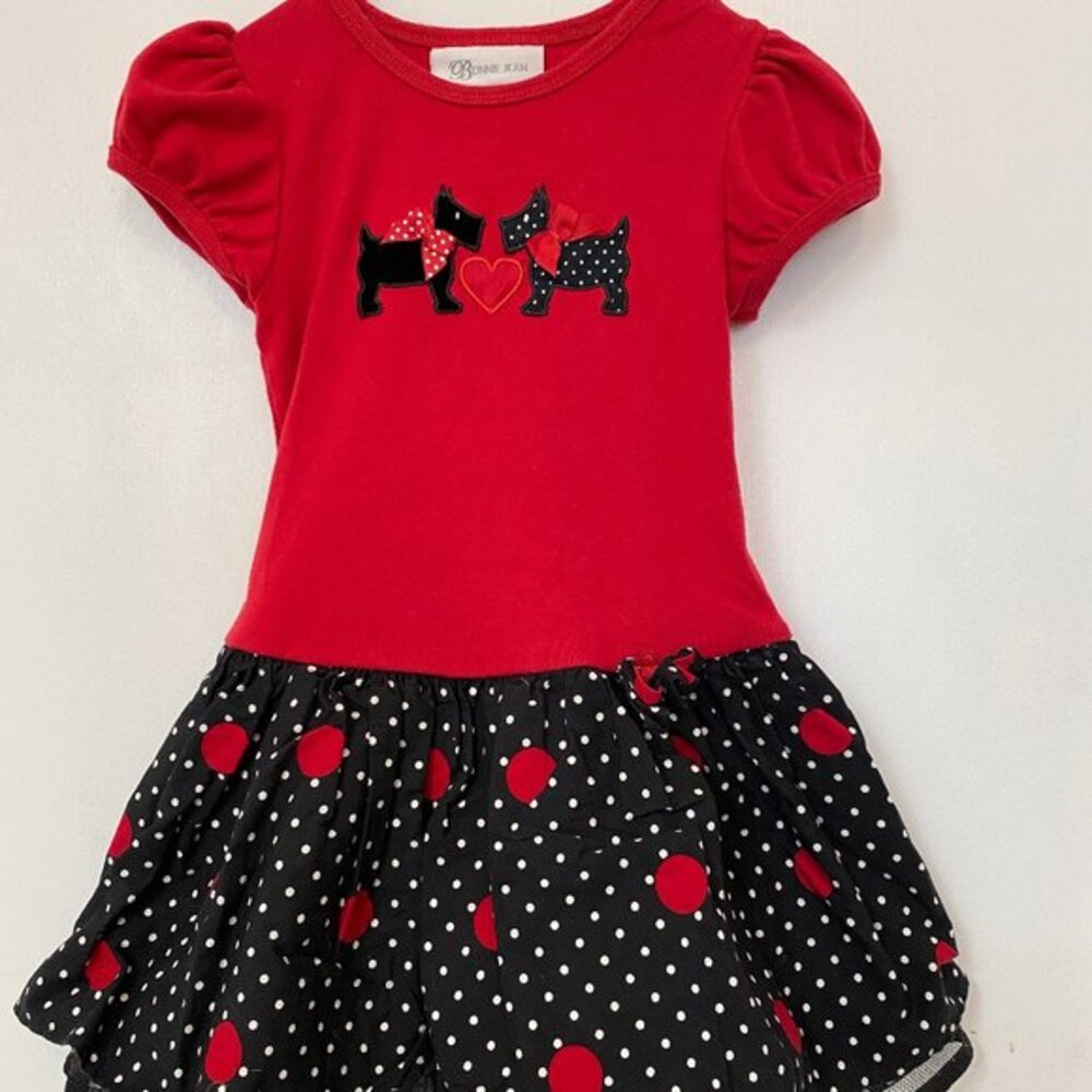 Bonnie Jean Scotty Dog Dress 3T